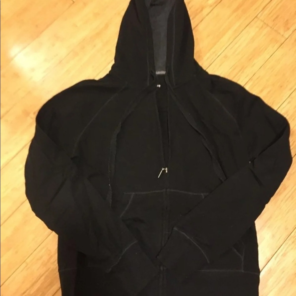 Eddie Bauer black full zip size small